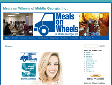 Tablet Screenshot of mealsonwheelsmidga.com